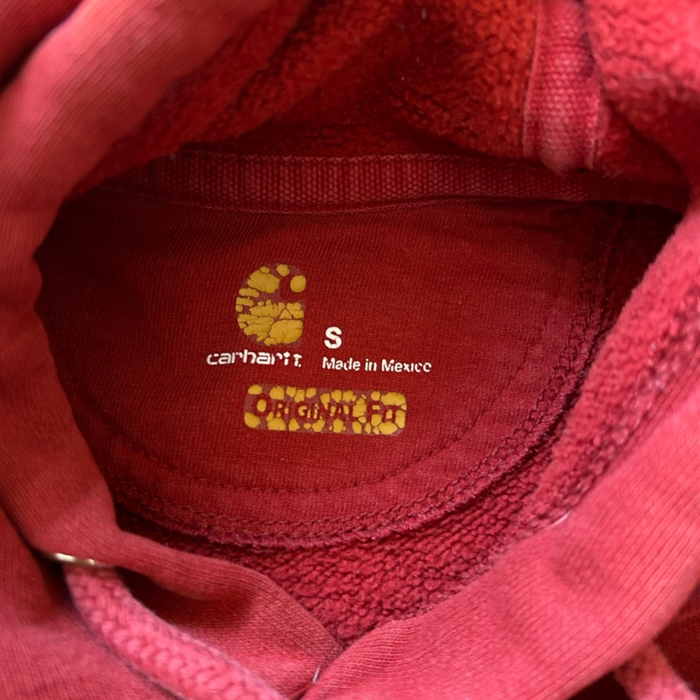 Carhartt Red Hoodie